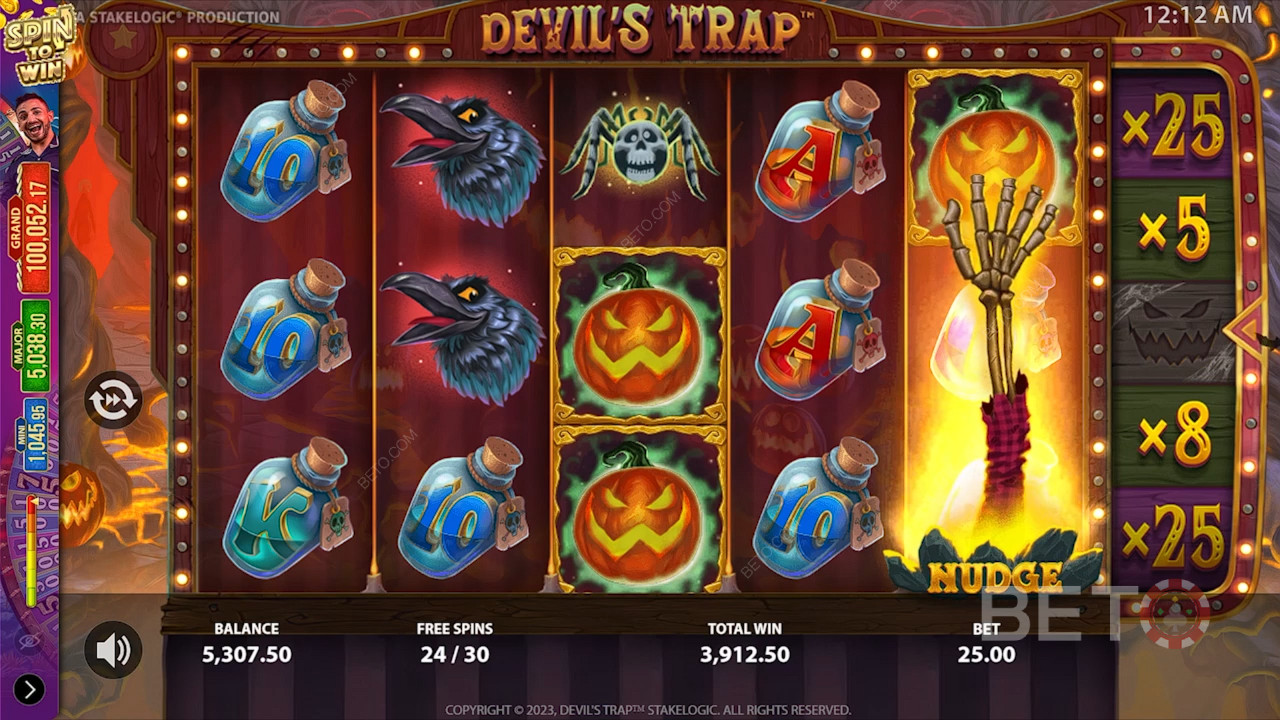 BETO स्लॉट्स द्वारा डेविल्स ट्रैप की समीक्षा