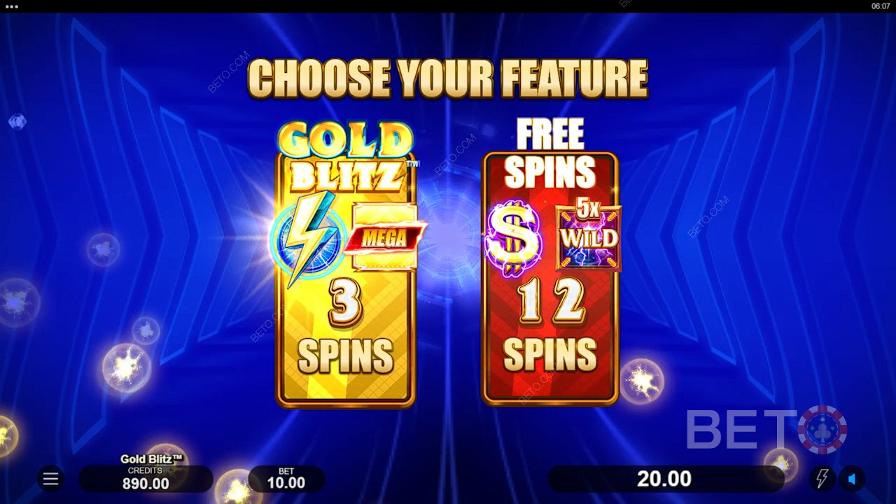 3 या अधिक स्कैटर प्राप्त करने के बाद अपनी इच्छित सुविधा चुनें