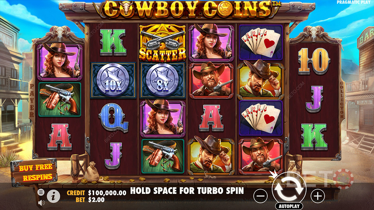 Cowboy Coins फ्री खेलें