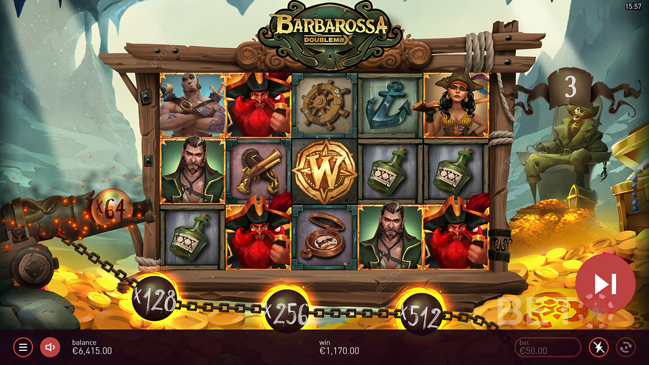 Barbarossa DoubleMax फ्री खेलें