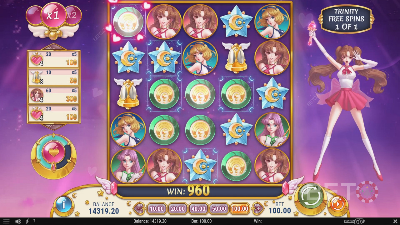 Moon Princess Trinity फ्री खेलें