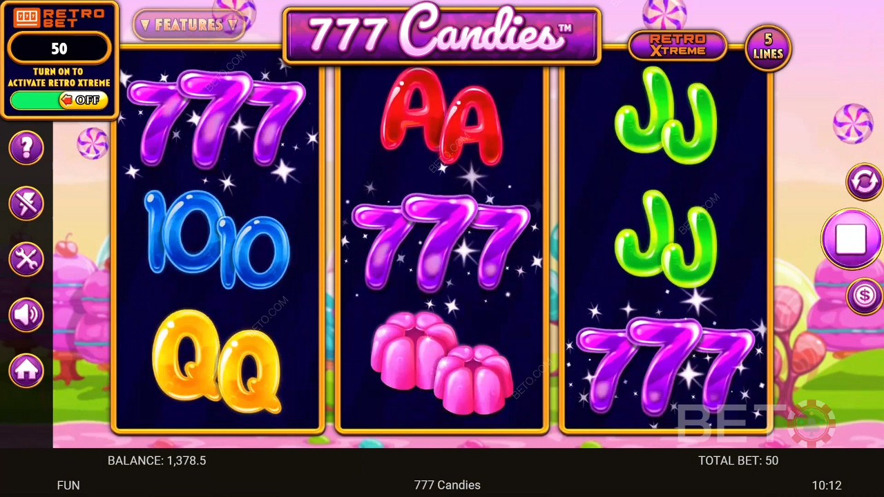 777 Candies फ्री खेलें
