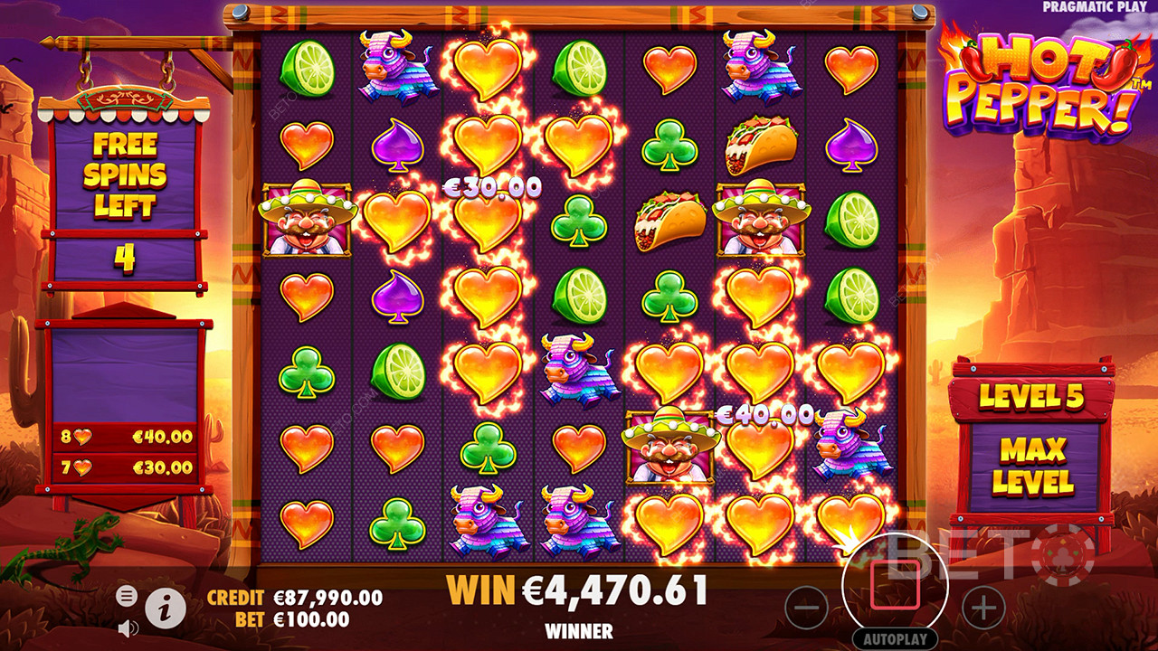 Hot Pepper (Pragmatic Play)  फ्री खेलें