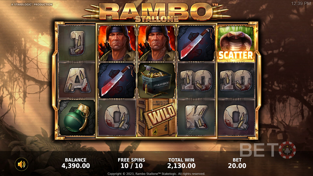 Rambo (StakeLogic)  फ्री खेलें