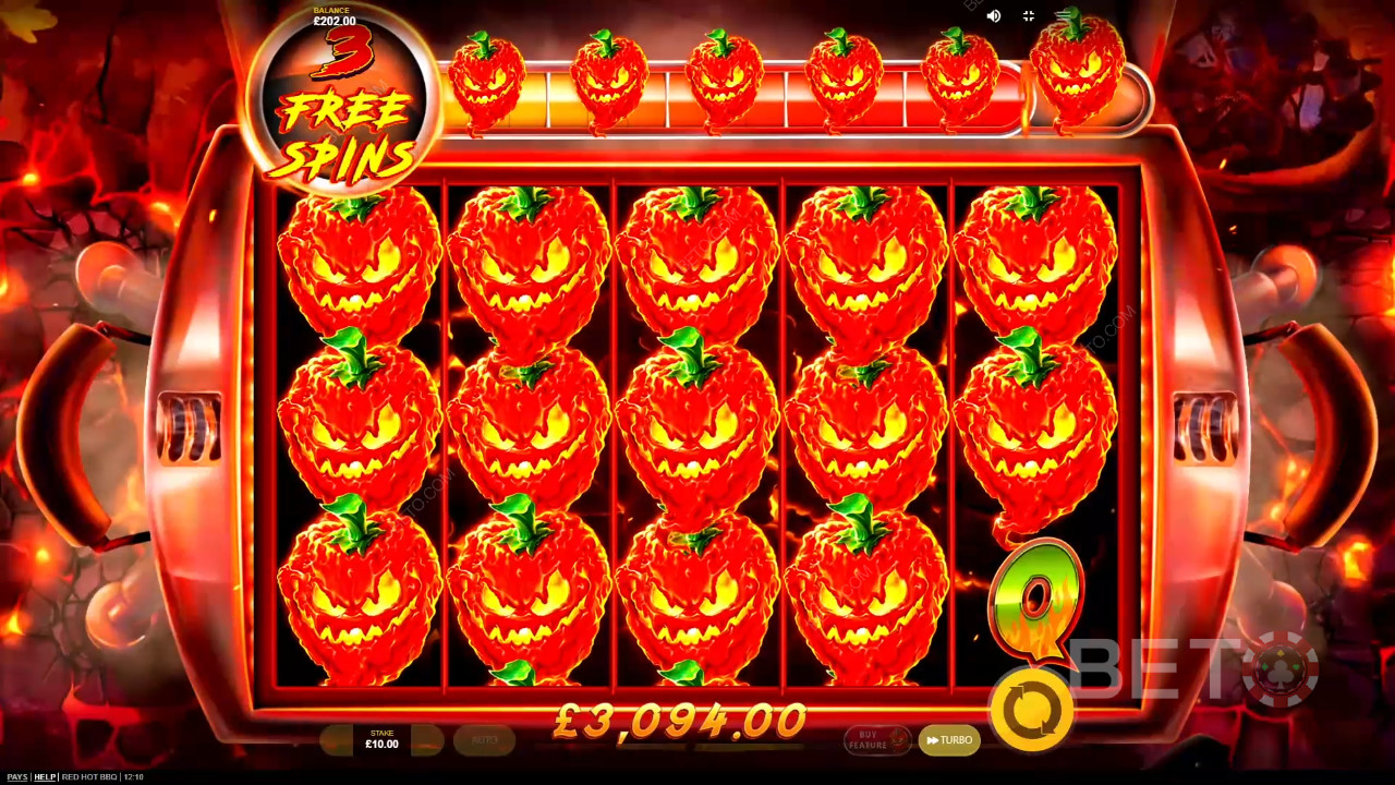 Red Tiger द्वारा रेड हॉट बीबीक्यू में बोनस सुविधाओं की व्याख्या