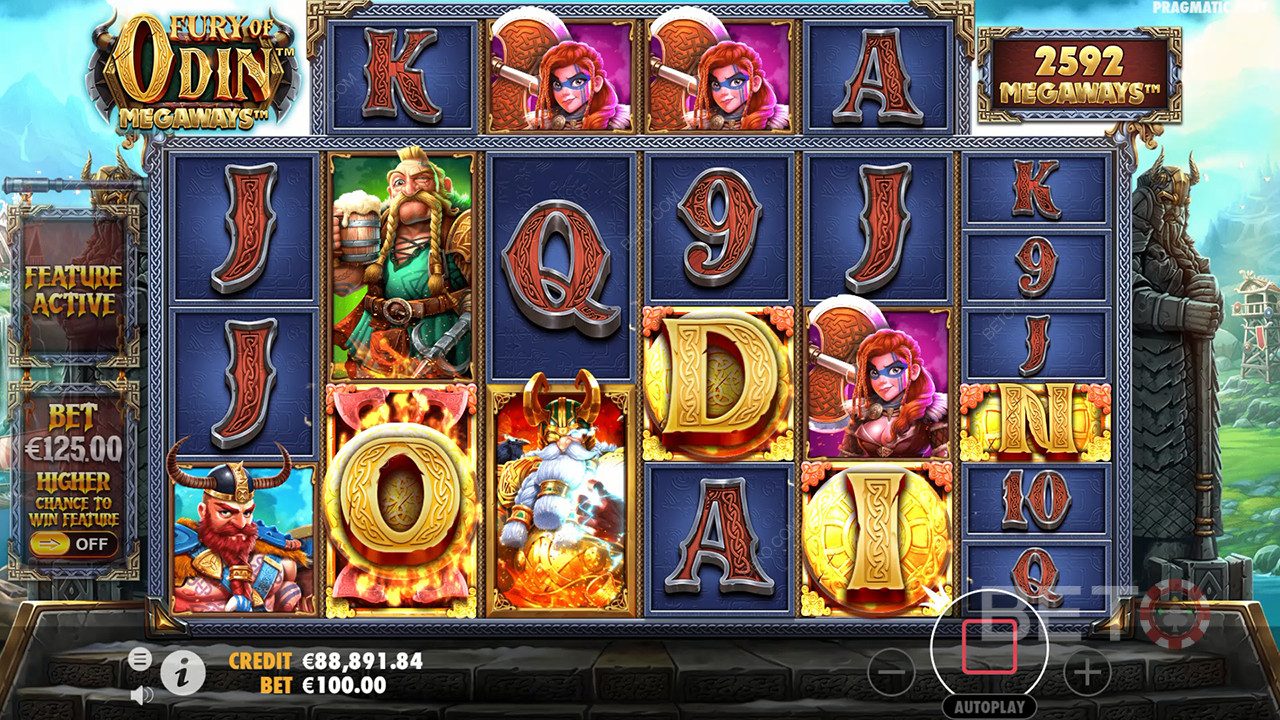 Pragmatic Play द्वारा फ्यूरी ऑफ ओडिन मेगावेज़ में बोनस सुविधाओं की व्याख्या