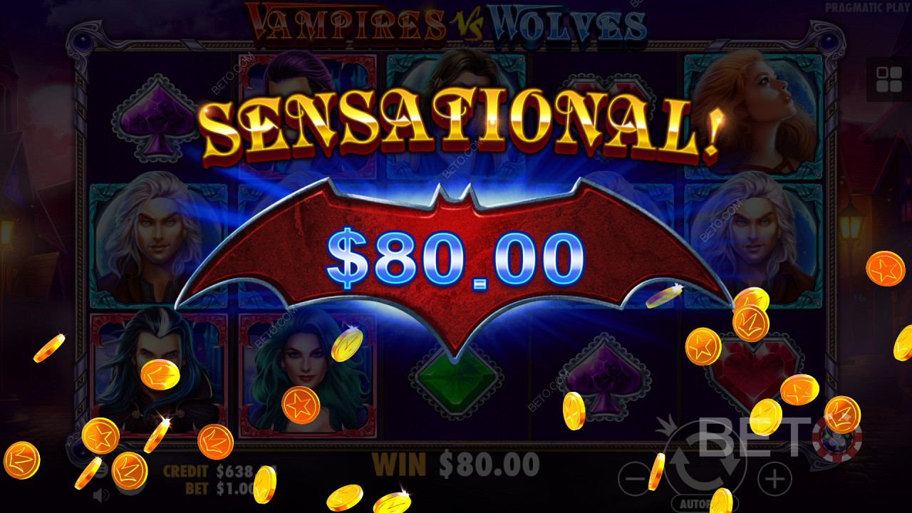 Vampires vs Wolves में बड़ी रकम जीतना