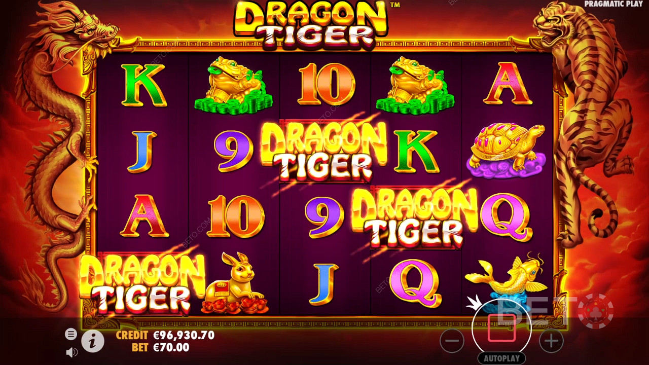 Dragon Tiger (Pragmatic Play)  फ्री खेलें