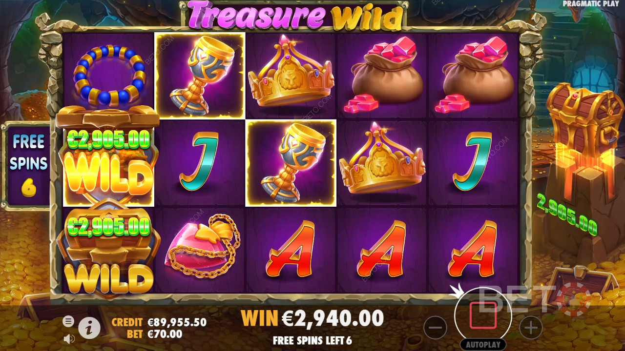 Treasure Wild फ्री खेलें