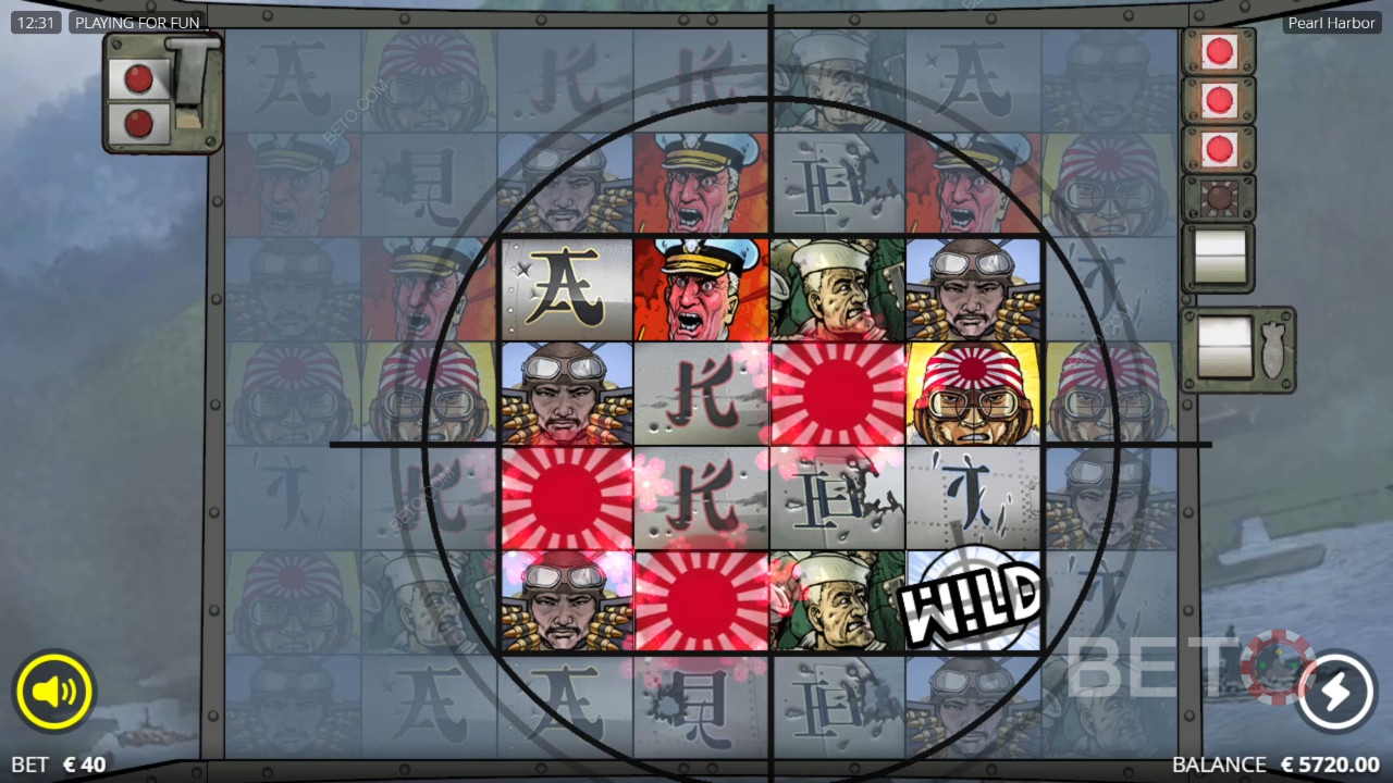 Nolimit City द्वारा पर्ल हार्बर में बोनस सुविधाओं की व्याख्या