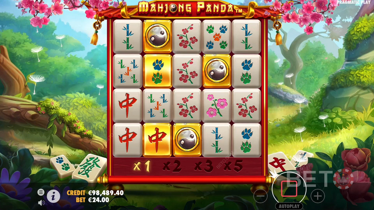 Mahjong Panda  फ्री खेलें