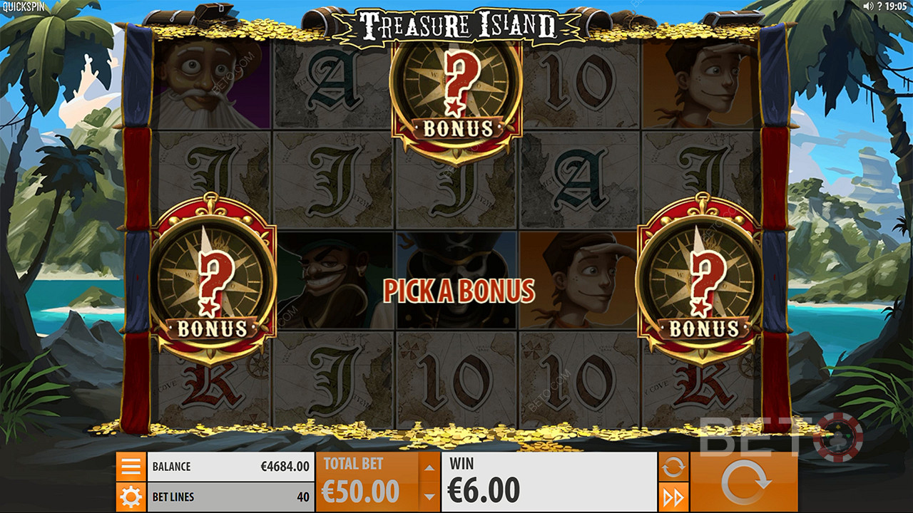 Treasure Island (Quickspin)  फ्री खेलें