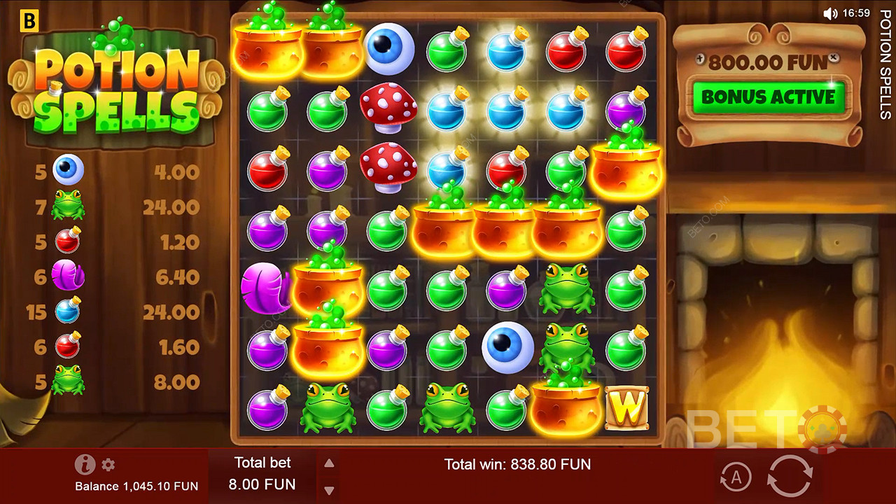 Potion Spells फ्री खेलें