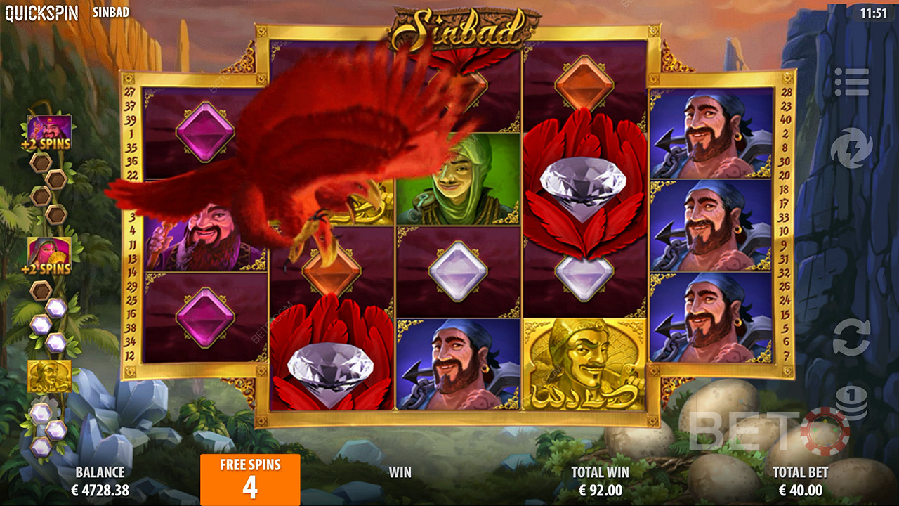 Sinbad (Quickspin)  फ्री खेलें
