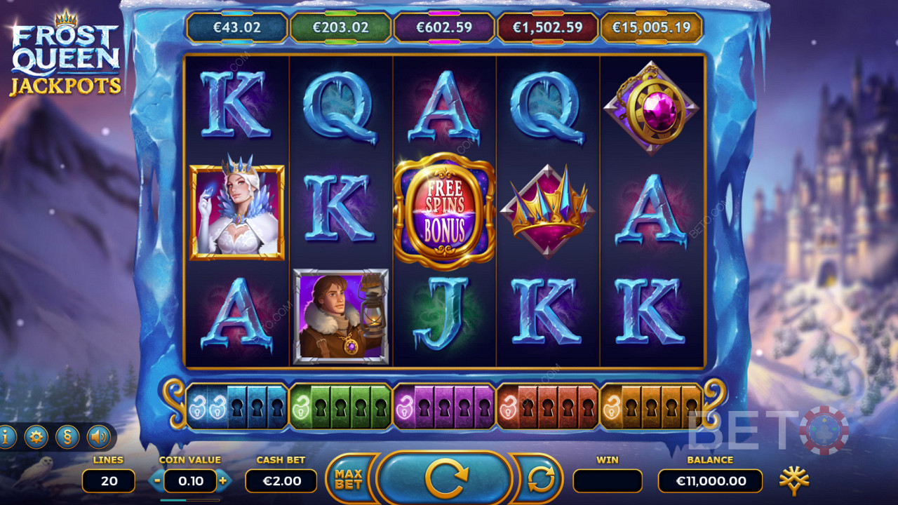 Frost Queen Jackpots फ्री खेलें