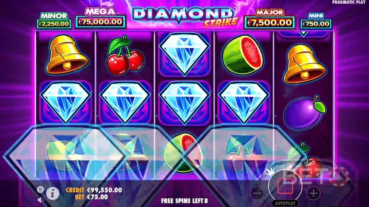 Pragmatic Play का डायमंड स्ट्राइक कैसे खेलें?