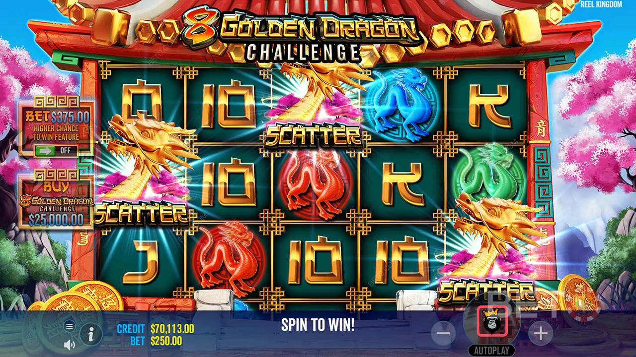 8 Golden Dragon Challenge  फ्री खेलें