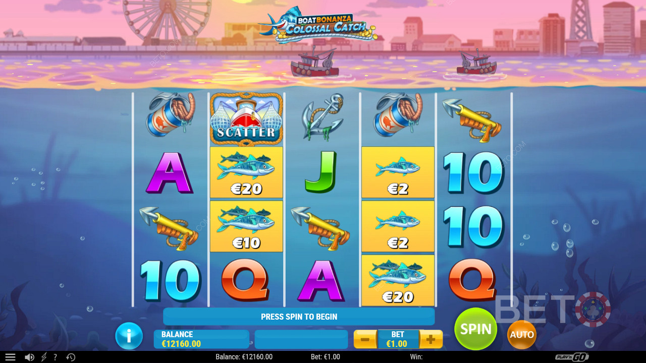 Boat Bonanza Colossal Catch  फ्री खेलें