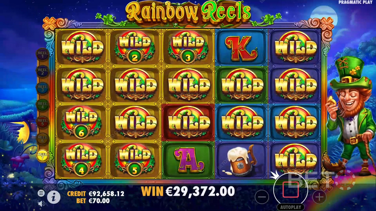 Rainbow Reels (Pragmatic Play)  फ्री खेलें