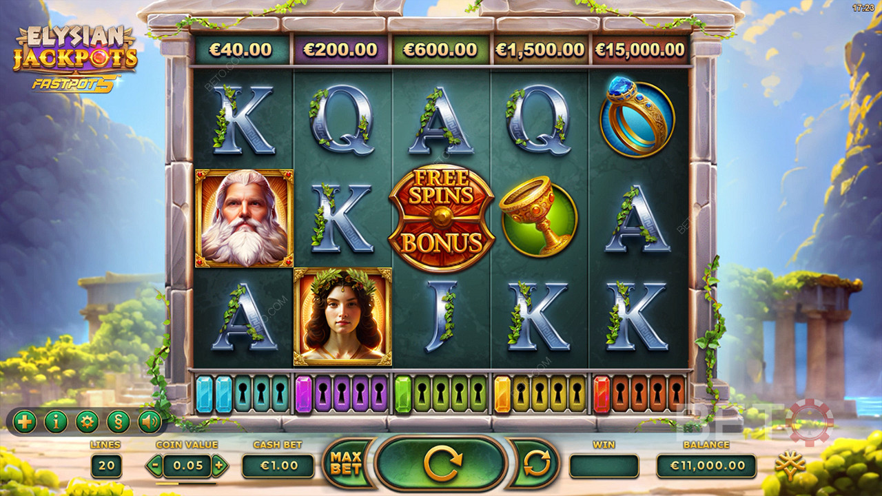 Elysian Jackpots फ्री खेलें