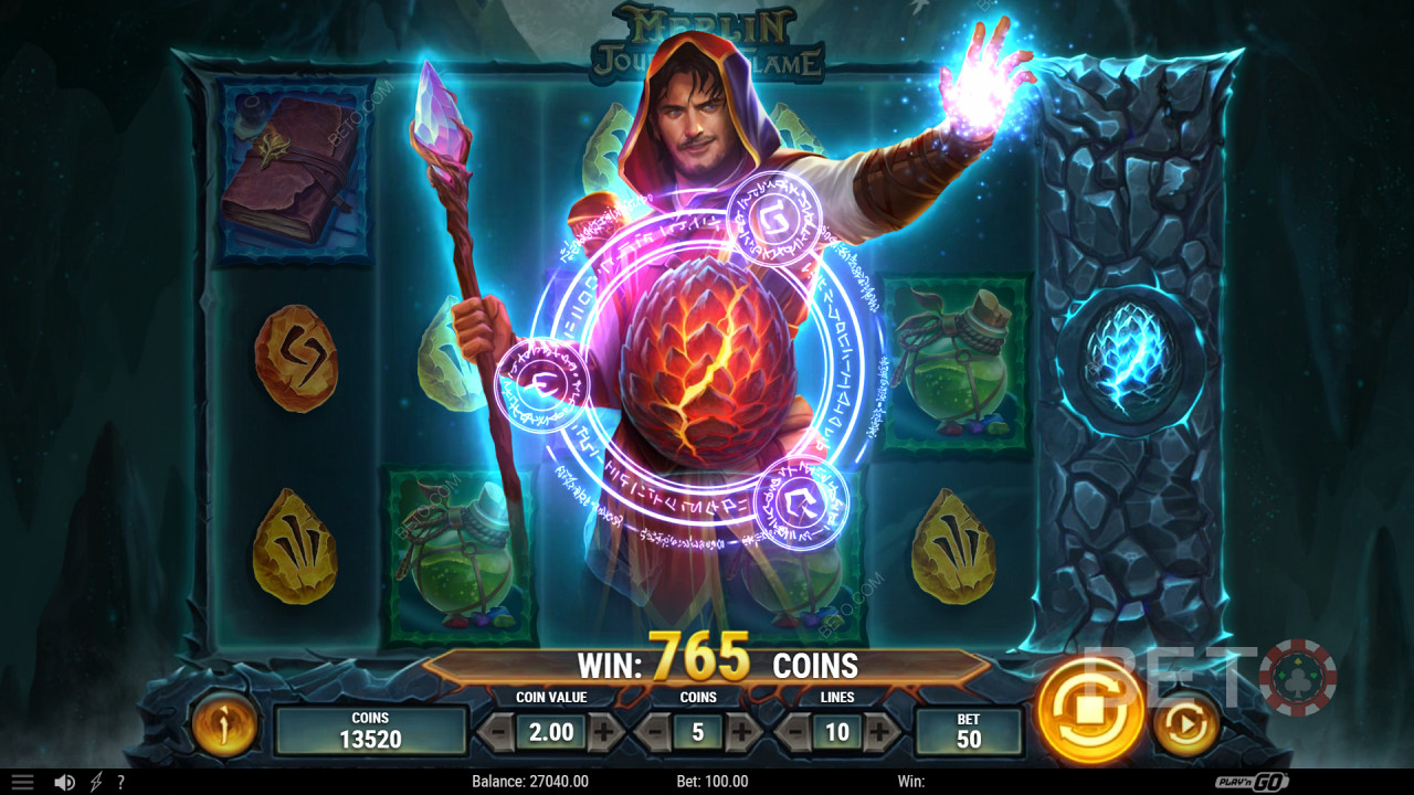 Merlin: Journey of Flame  फ्री खेलें