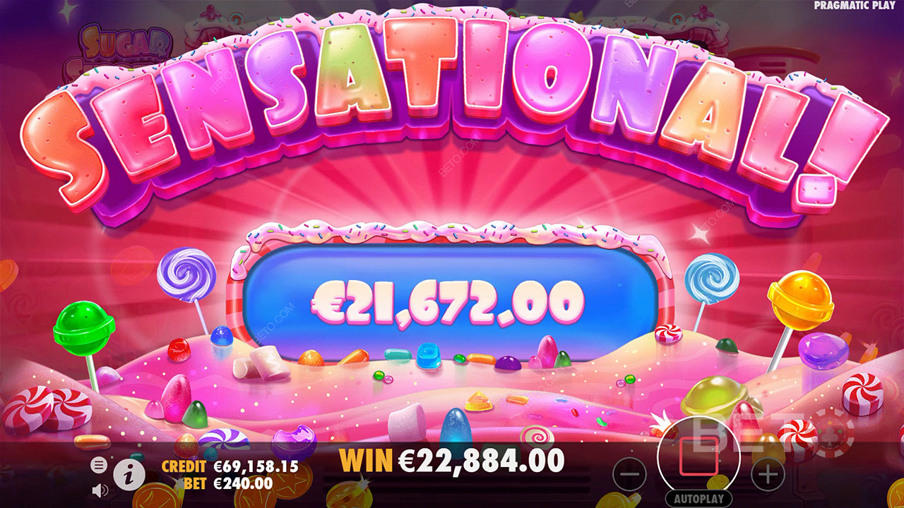 शुगर सुप्रीम पॉवरनज ऑनलाइन स्लॉट में अपनी शर्त का 5,000 गुना जीतें!
