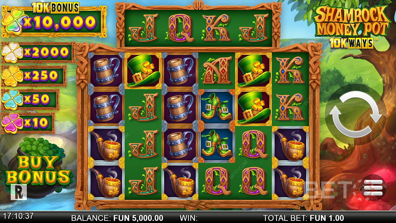 Shamrock Money Pot 10K Ways फ्री खेलें