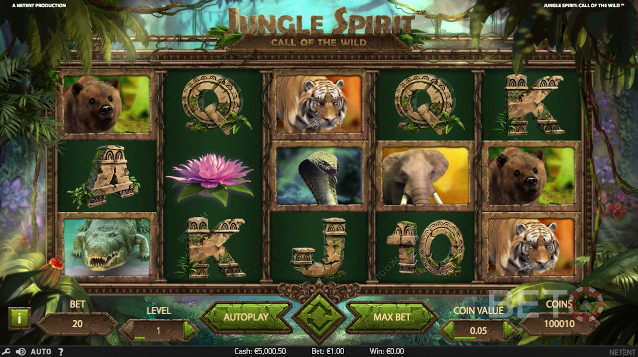 Jungle Spirit: Call of the Wild फ्री खेलें