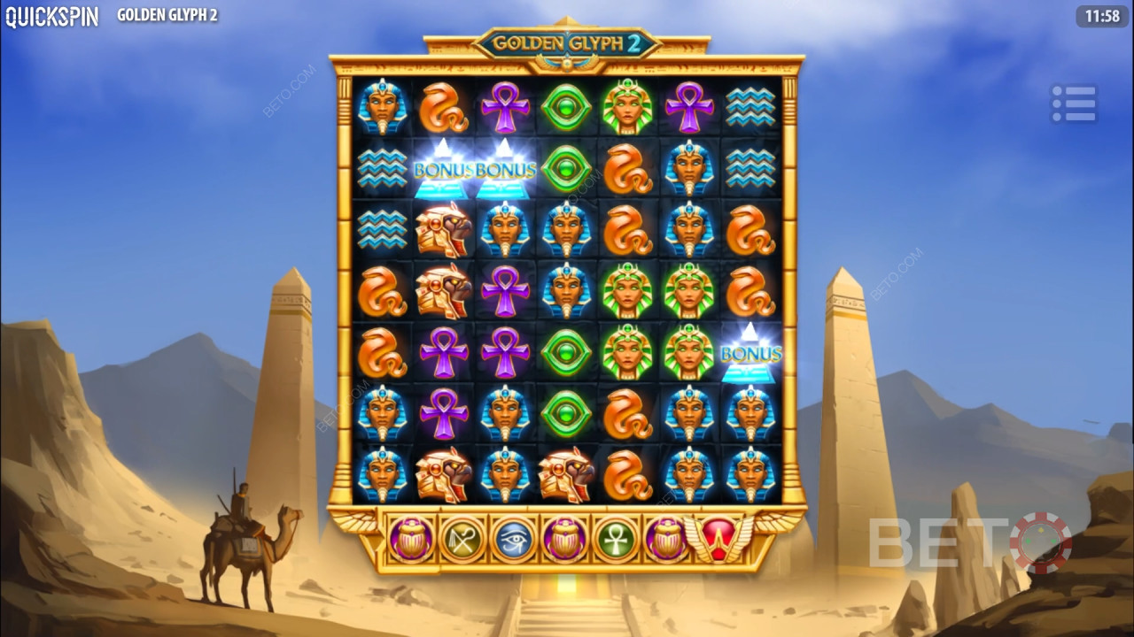 BETO स्लॉट्स द्वारा Golden Glyph 2 की समीक्षा