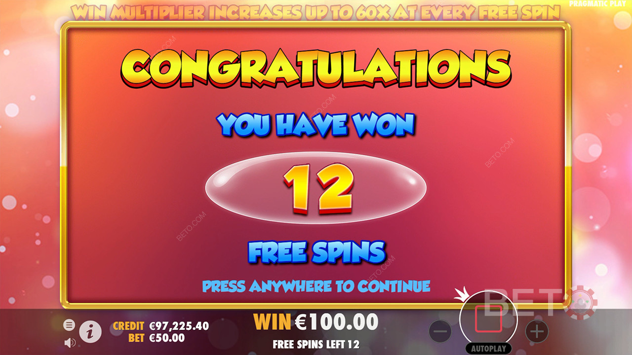 एक्स्ट्रा जूसी स्लॉट मशीन में अपनी शर्त का 60,000 गुना जीतें!