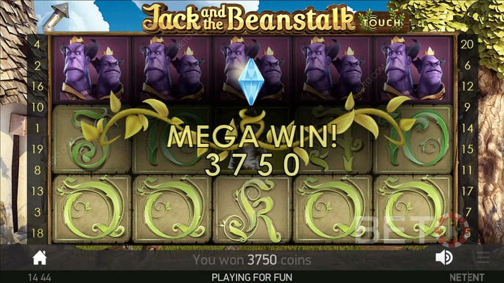 Jack and the Beanstalk में आकर्षक मेगा विन प्राप्त करना