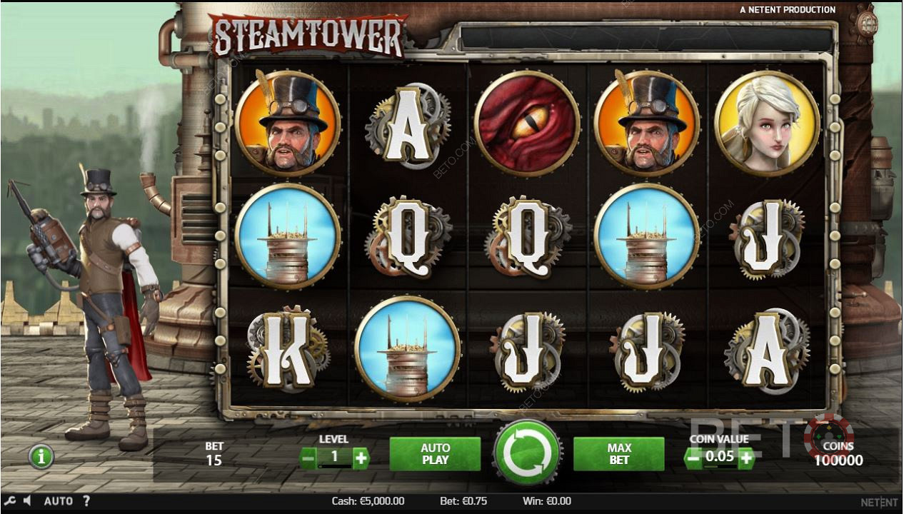 गेमप्ले - Steam Tower के साथ शीर्ष पर पहुंचें