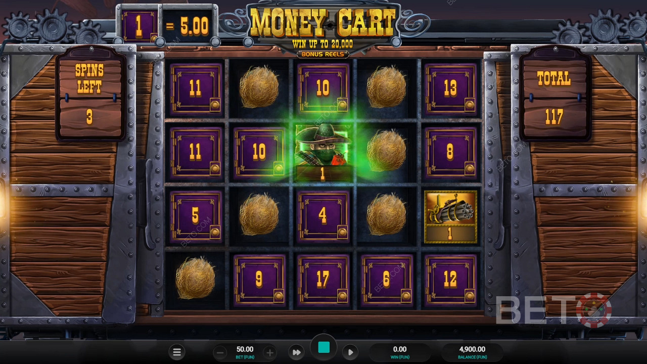 Money Cart Bonus Reels फ्री खेलें