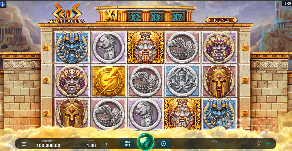 Ancient Fortunes: Zeus