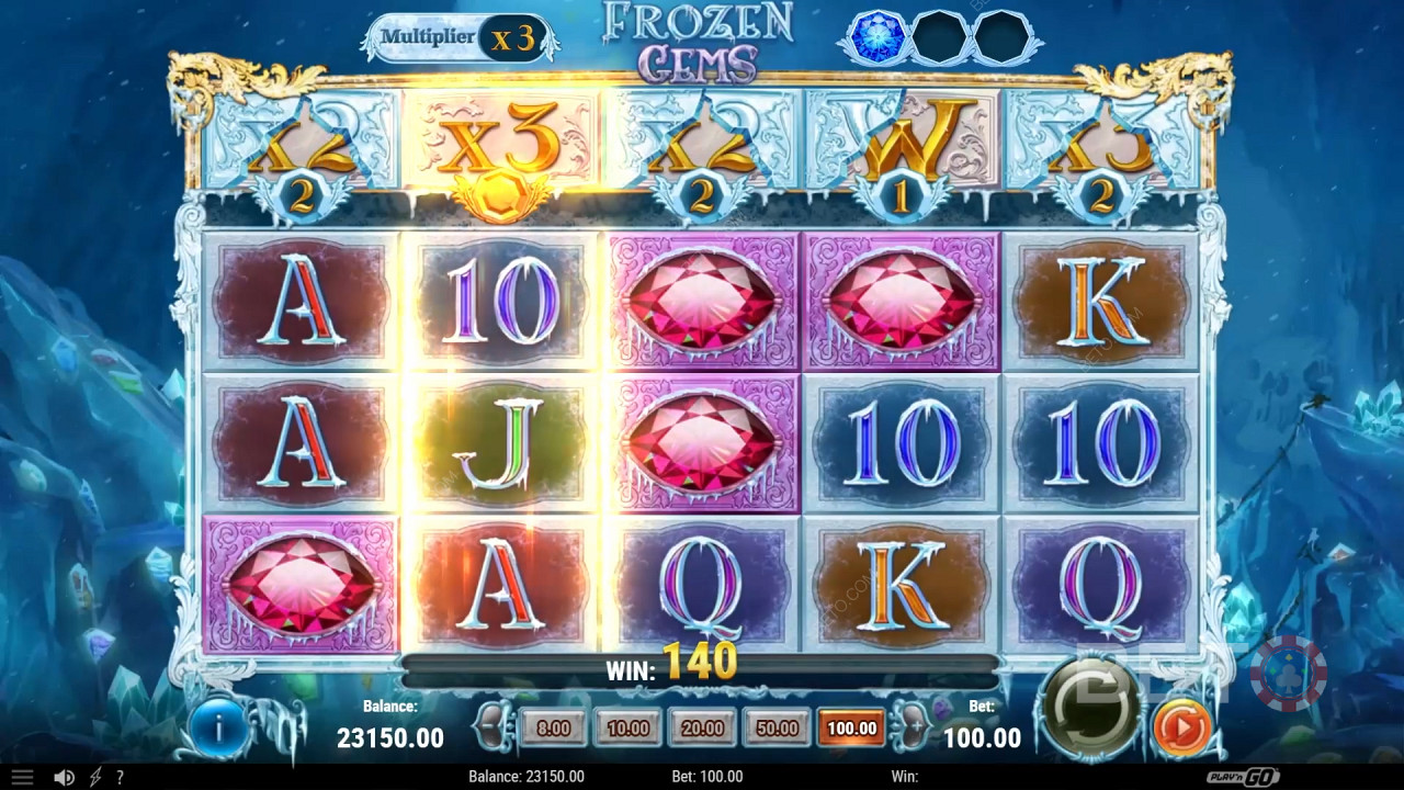 Frozen Gems फ्री खेलें