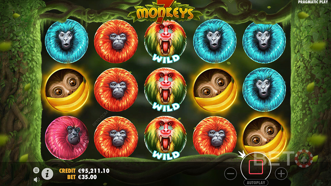 7 Monkeys  फ्री खेलें