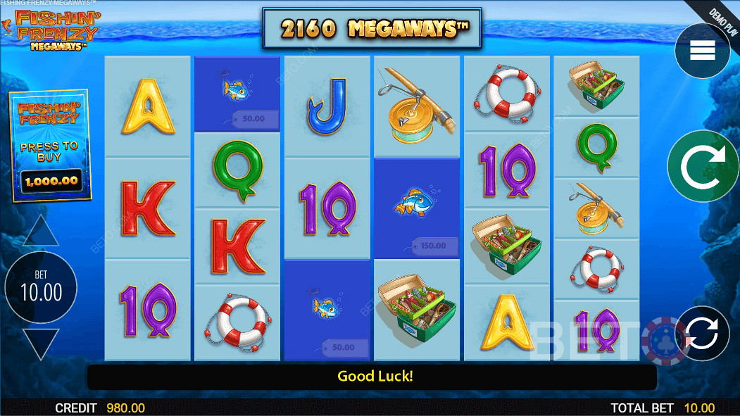 Fishin' Frenzy Megaways फ्री खेलें