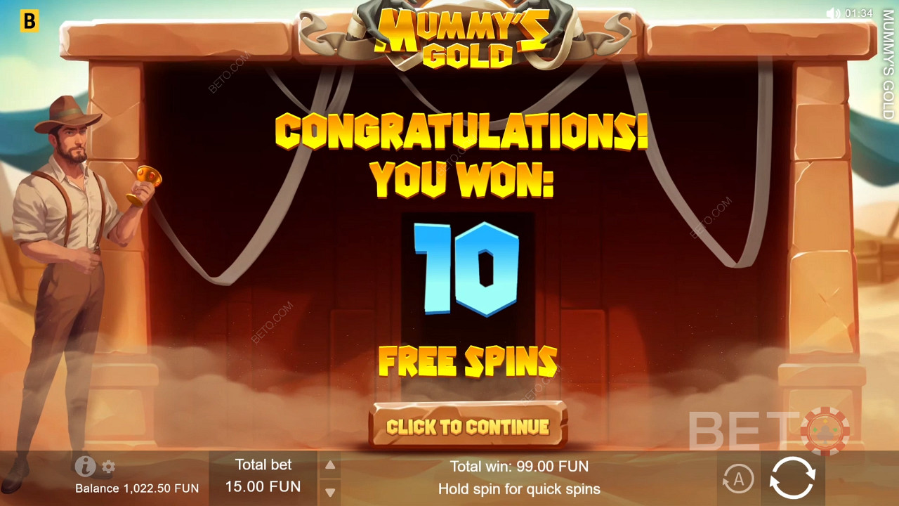 BGAMING द्वारा Mummy