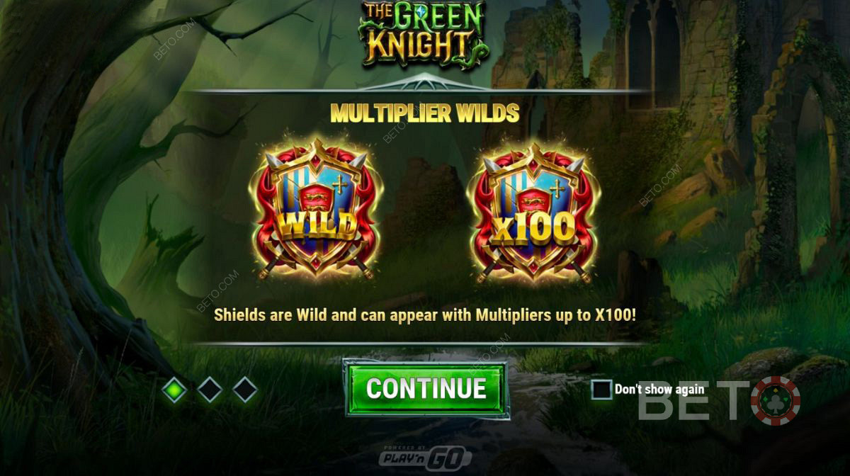 The Green Knight में विशेष मल्टीप्लायर वाइल्ड्स