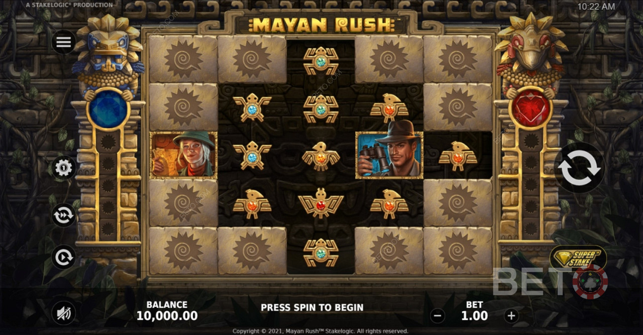 Mayan Rush वीडियो स्लॉट
