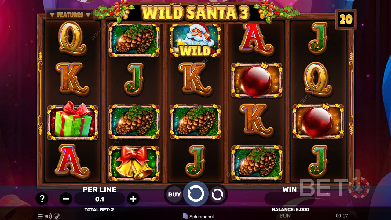 Wild Santa 3 फ्री खेलें