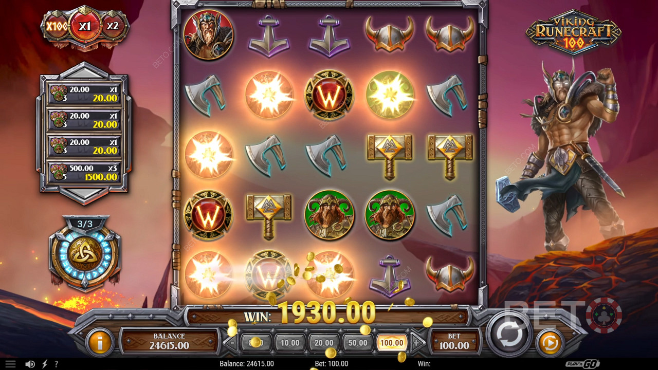 BETO स्लॉट्स द्वारा Viking Runecraft 100 की समीक्षा