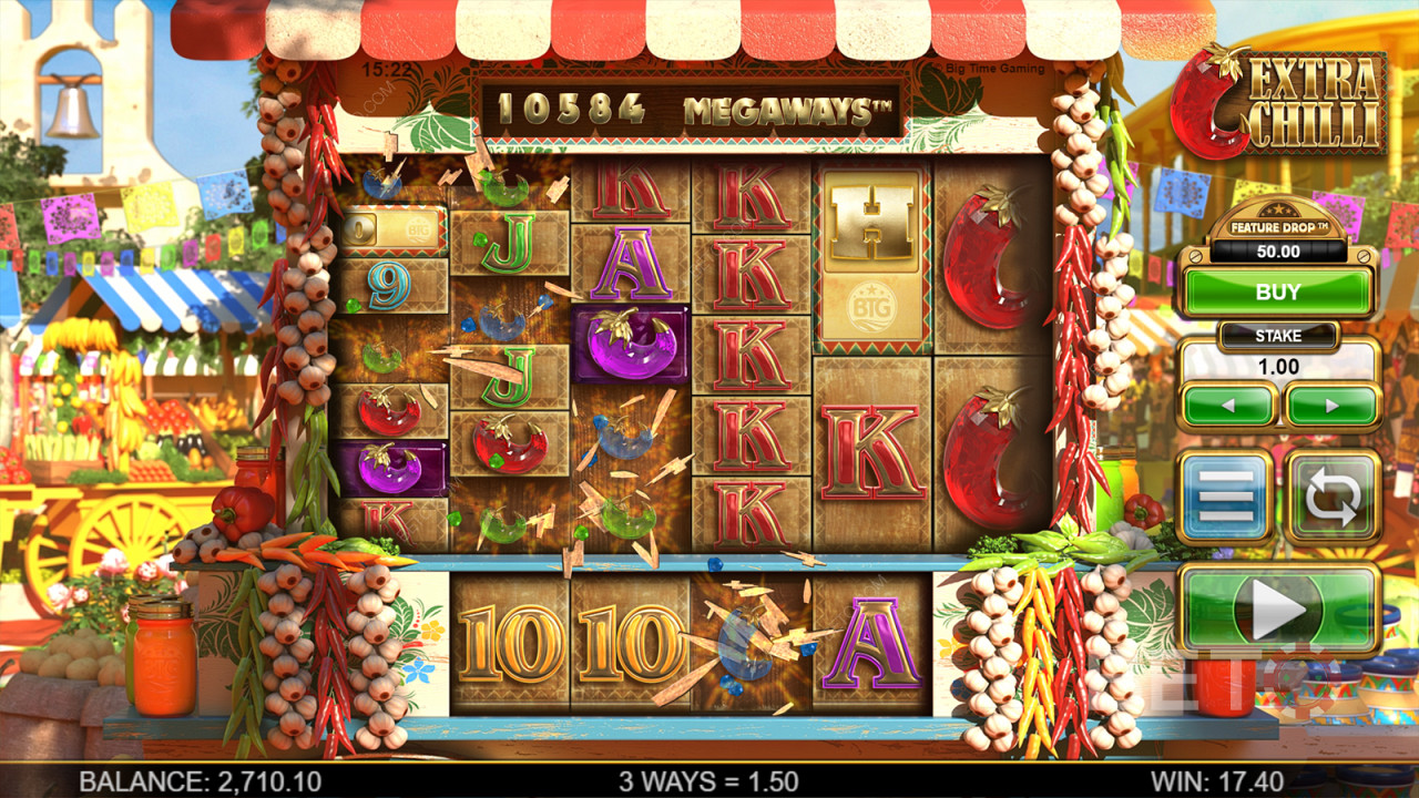Extra Chilli Megaways ऑनलाइन स्लॉट