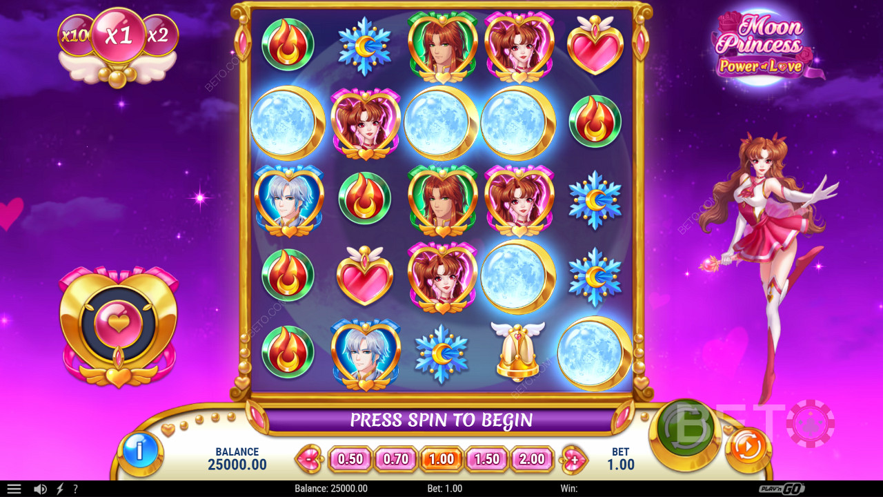 Moon Princess Power of Love फ्री खेलें