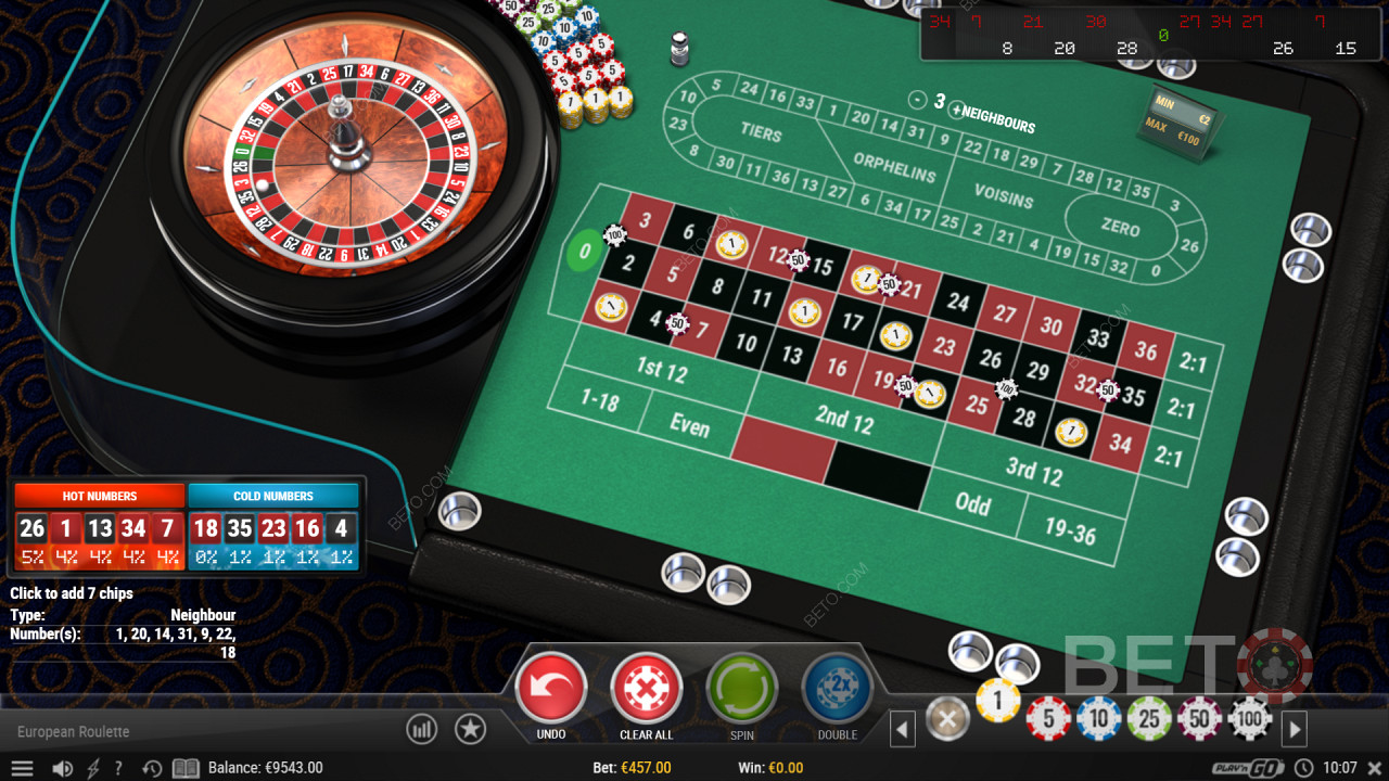 European Roulette Pro टेबल गेम