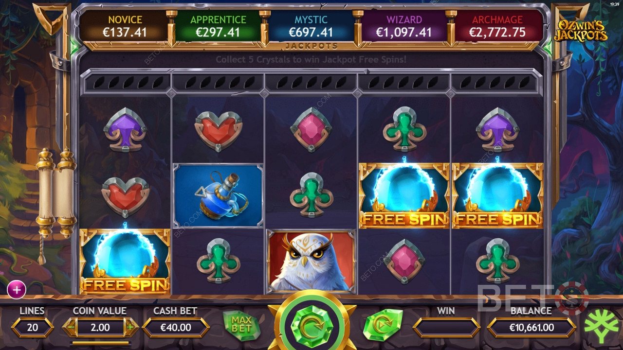 Ozwin's Jackpots फ्री खेलें