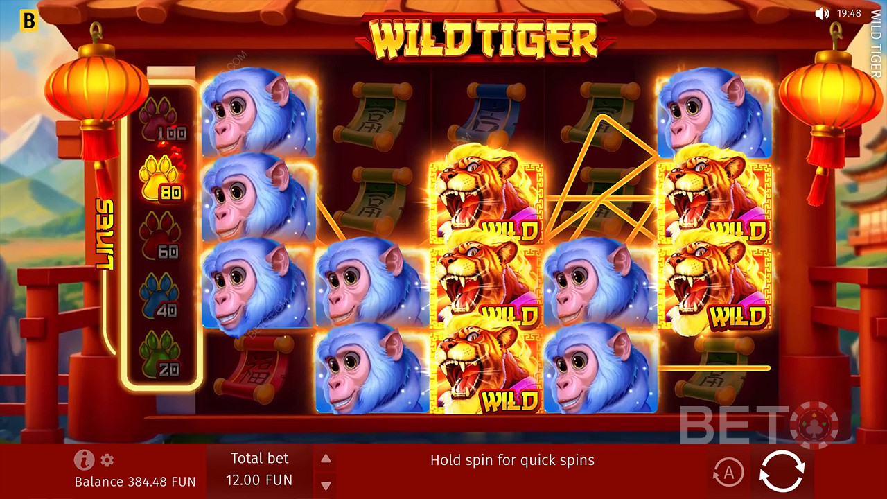 Wild Tiger फ्री खेलें