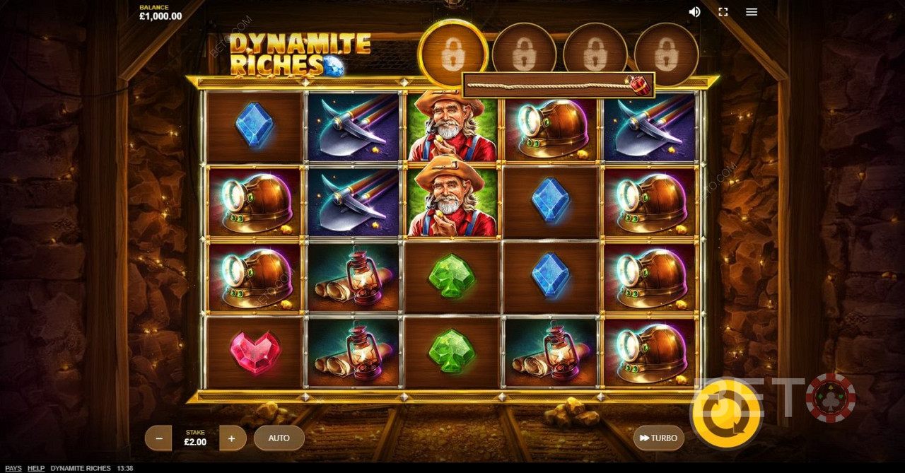 Dynamite Riches फ्री खेलें