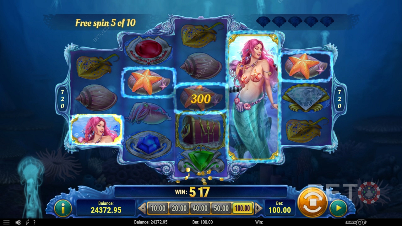 Mermaid's Diamond फ्री खेलें