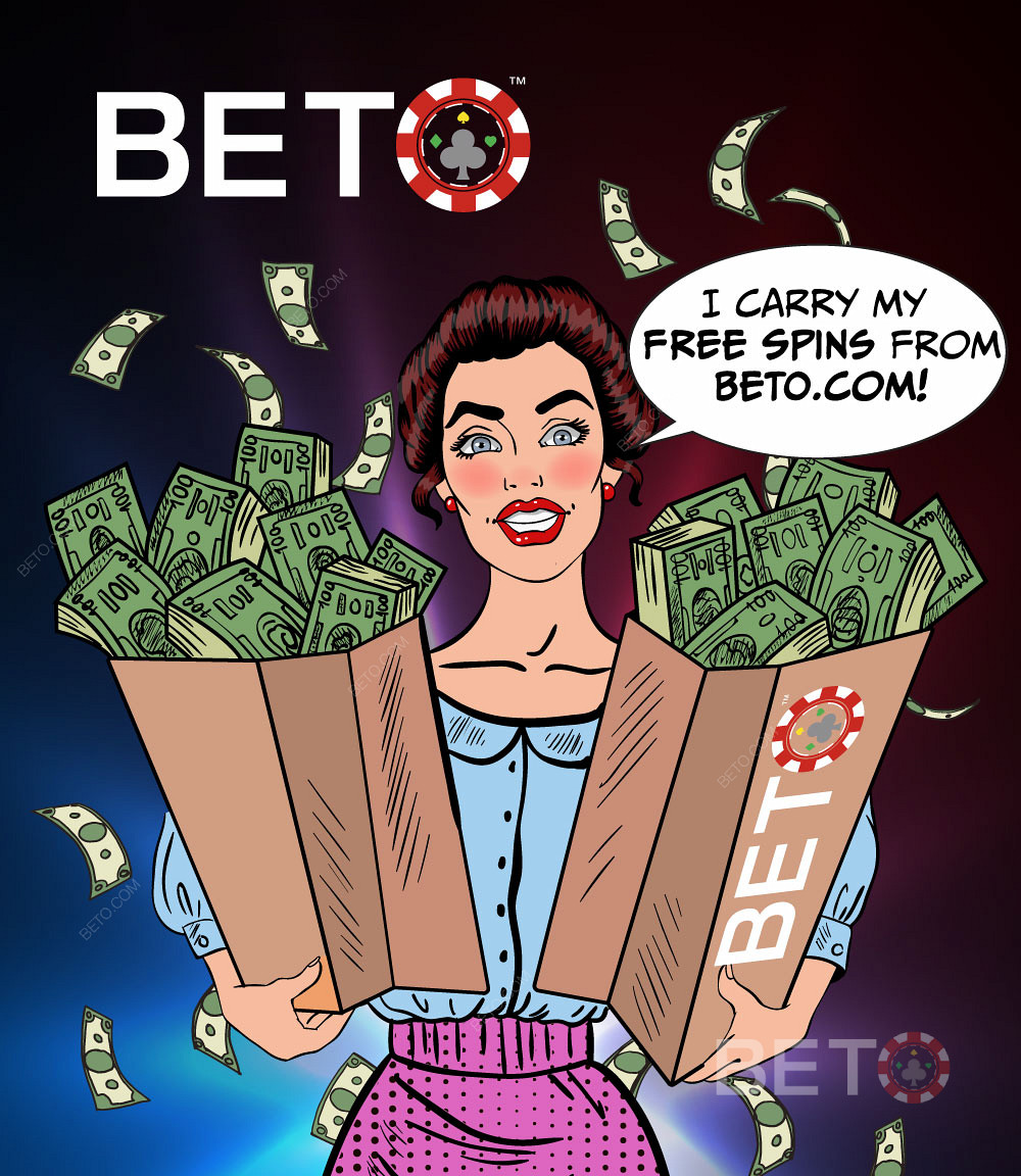 BETO.com से अपने कैसीनो फ्रीस्पिन और कैश स्पिन प्राप्त करें